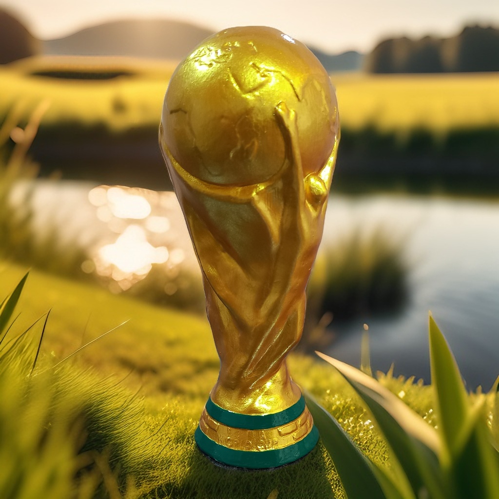 کاپ جام جهانی سایز متوسط با کیفیت بالا