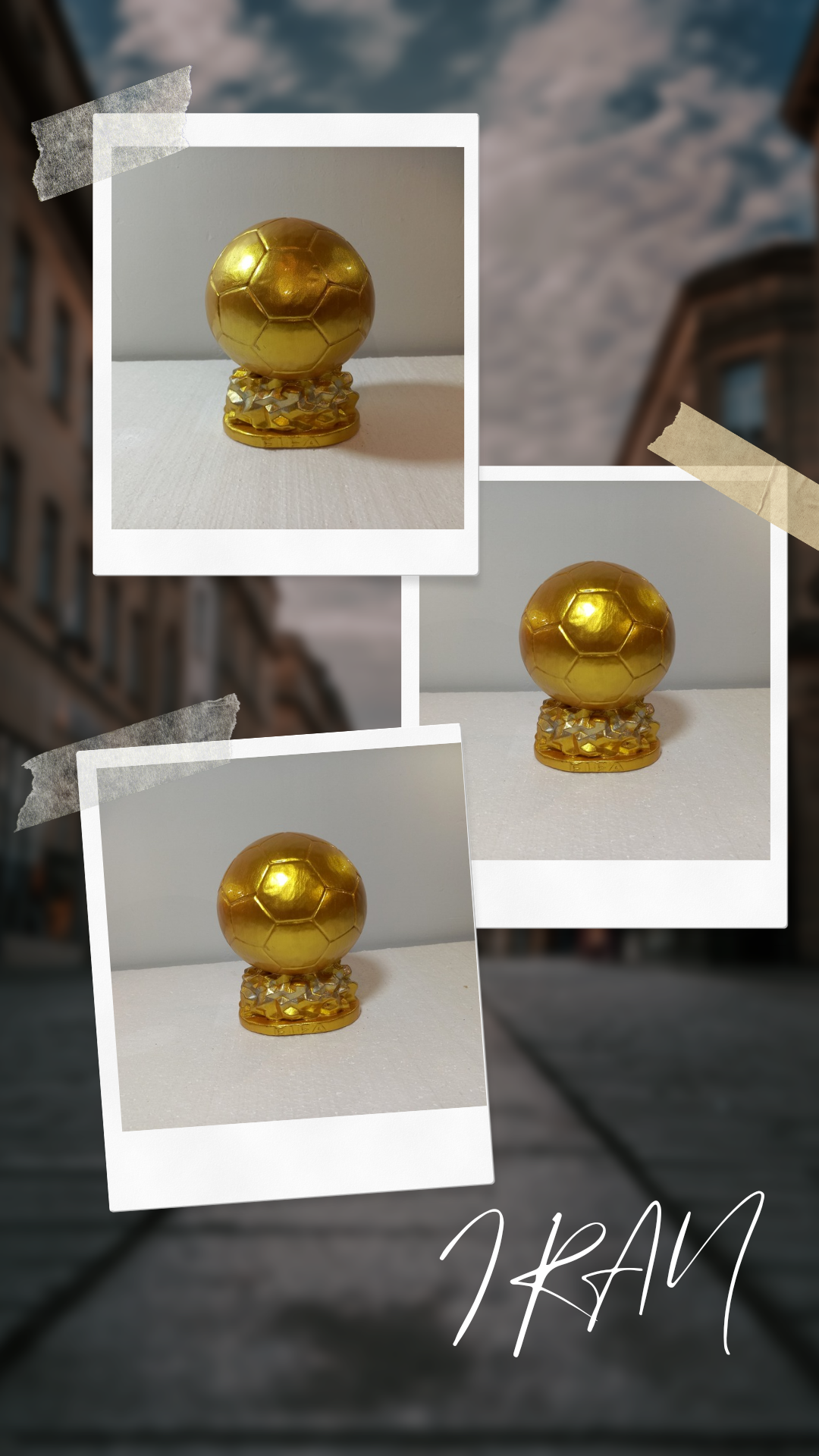 توپ طلا سایز کوچک