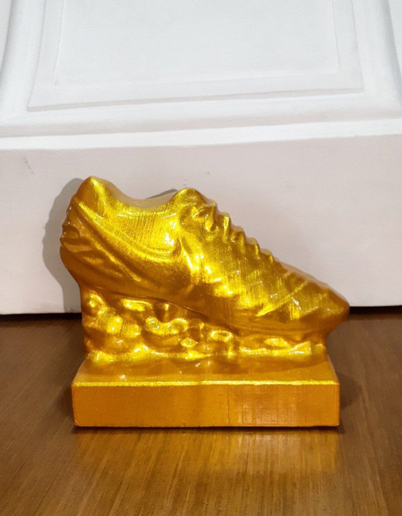 تندیس کفش طلا سایز کوچک