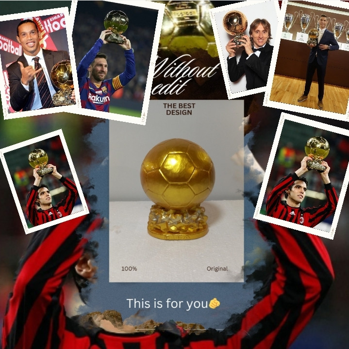 توپ طلا سایز اصلی