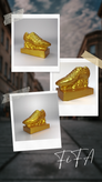 کفش طلا دکوری