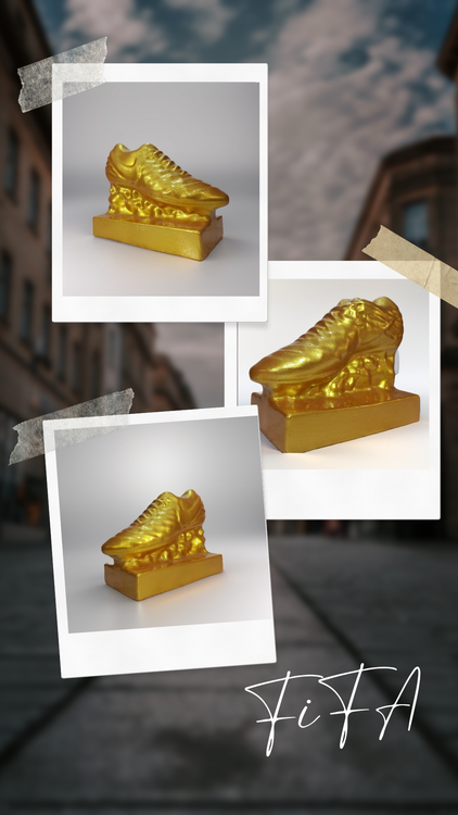 کفش طلا دکوری