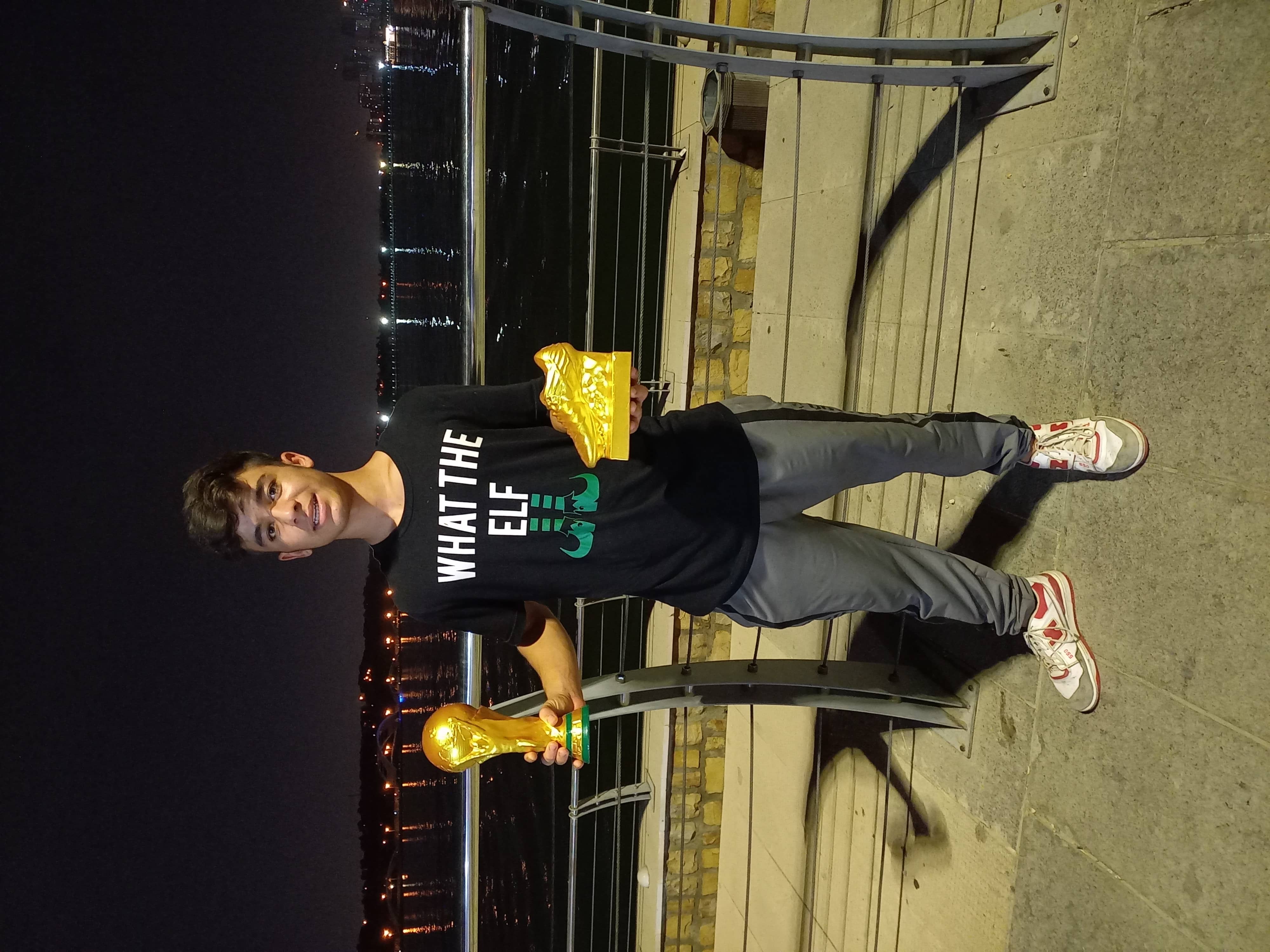 کفش طلا سایز اصلی